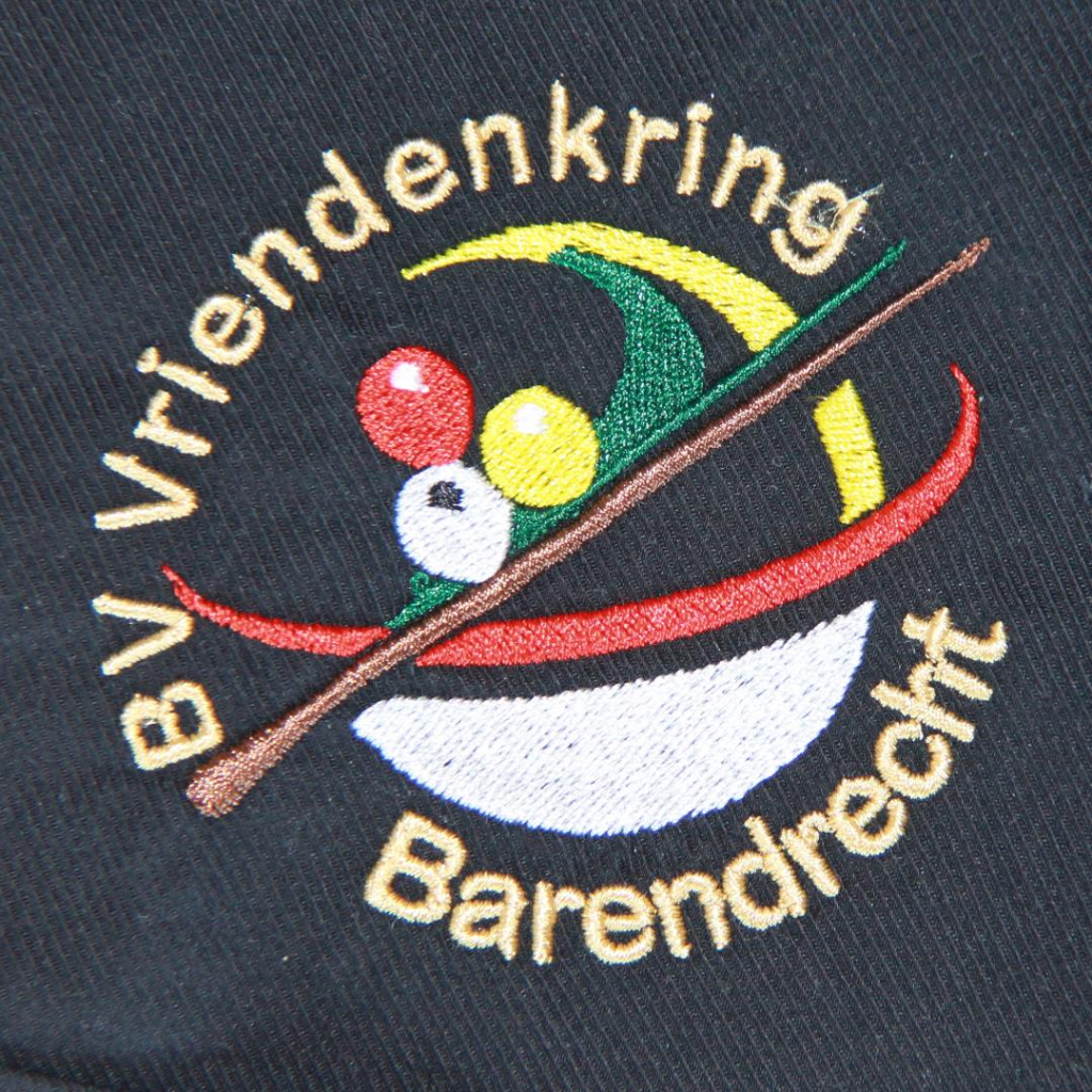 Geborduurd logo de vriendenkring barendrecht